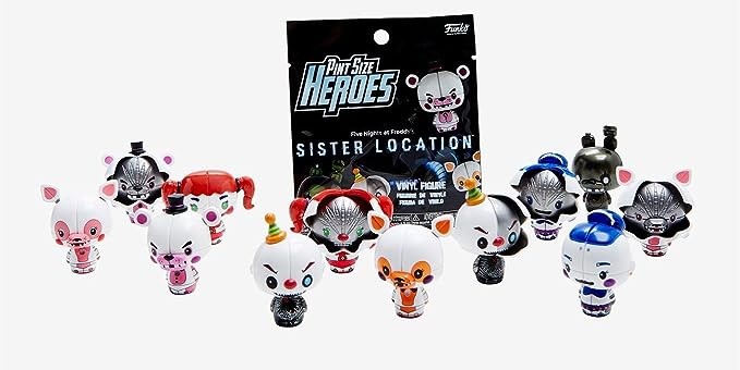 Funko Pint Size Heroes - Fanf Serie 2 - Sister Location - Funtime Foxy Jumpscare