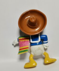Pato Donald con manta cuatricolor