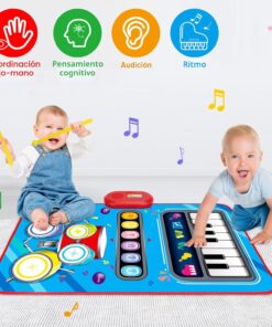 Alternative view of Musical Mat Alfombra Musical Con Piano y Tambor