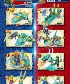 Ninja Thunder Swordsman JX90111 Modelo D - Imagen 4