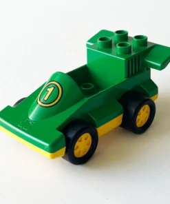 Lego Duplo Racing Team Número 1 Verde y Amarillo