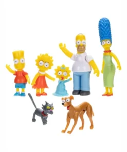 Alternative view of Set Los Simpsons 7 Figuras