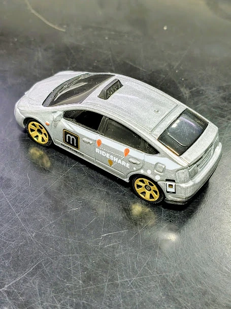 Toyota Prius Taxi Plateado Matchbox - Usado - Imagen 2