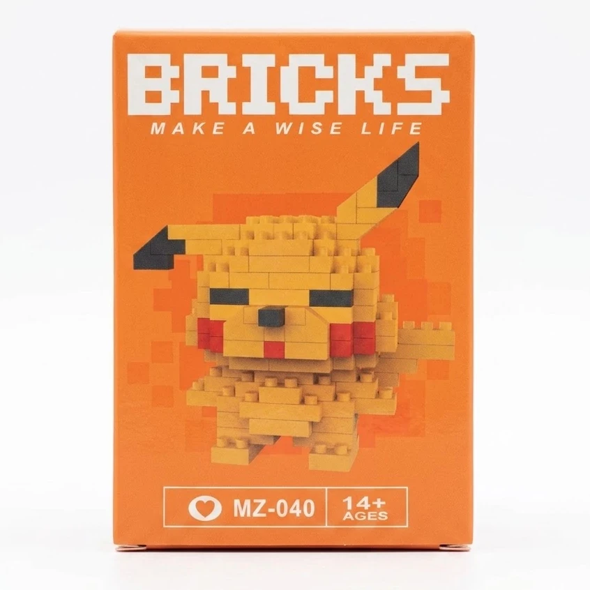 Pikachu De Pokémon Bricks