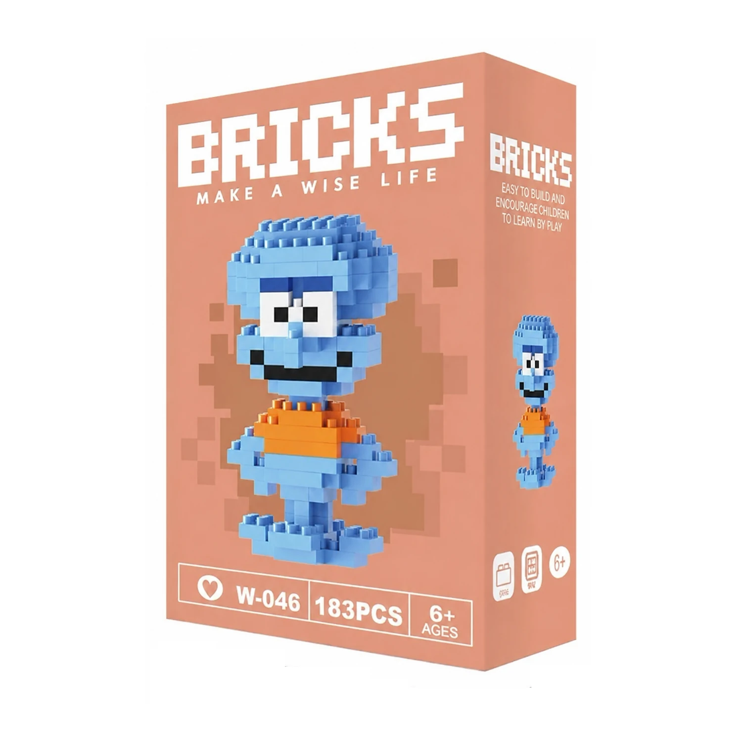 Calamardo De Bob Esponja Bricks