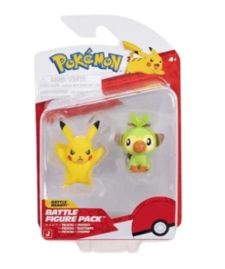 Battle Figure Pack de Pikachu y Grookey